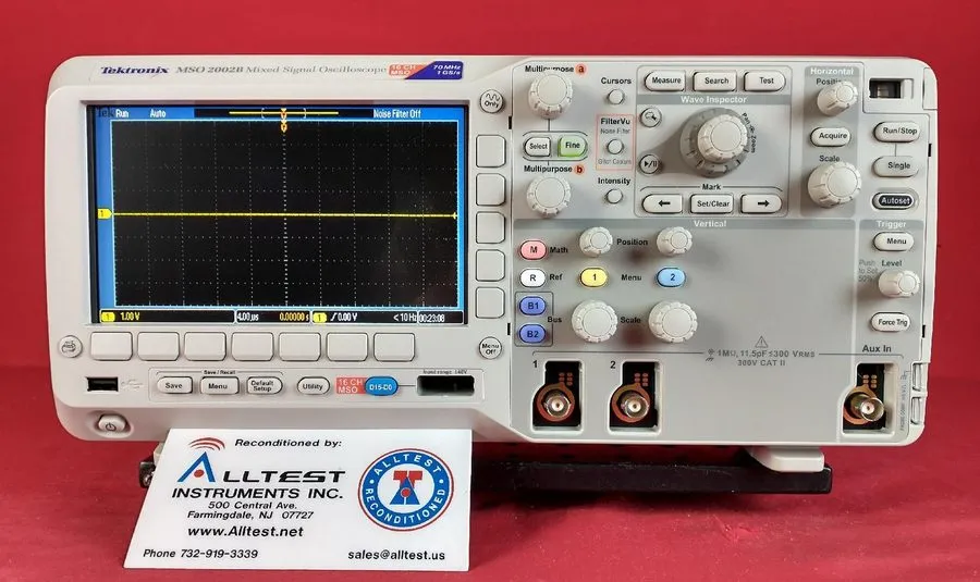 Осциллограф Tektronix MSO2002B 70Mhz 1GS/s 2CH Analog 16CH Digital Mixed Signal