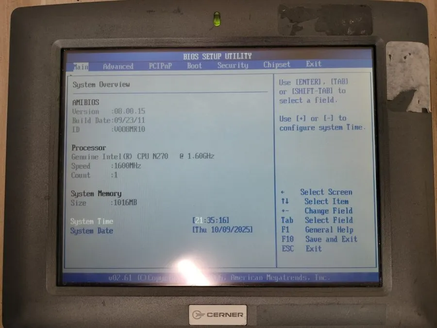 Промышленный компьютер IEI Panel PC Cerner AFL-08AH-N270-CR w/ Power Supplies