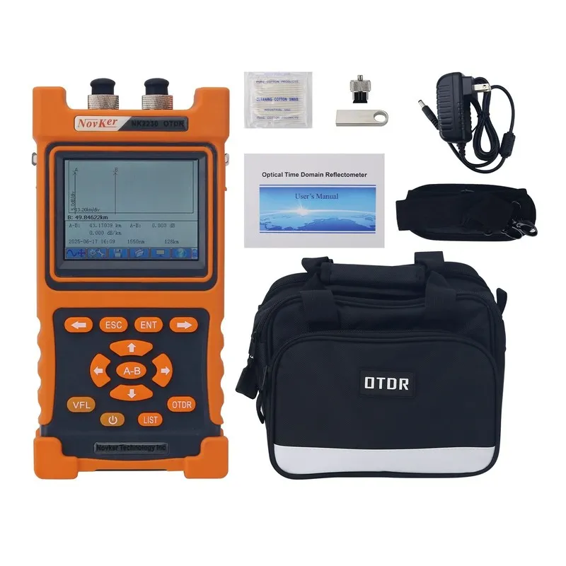 Тестер NK2230 OTDR Optical Time Domain Reflectometer 1310/1550nm 32/30db With VF
