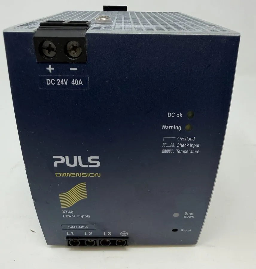 Блок питания PULS XT40.242 AC-DC Power Supply 960W 24VDC DIN Rail Input: AC 480V — фото лота 1