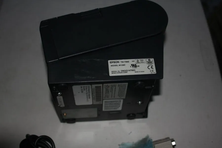 Принтер этикеток EPSON TM-T88IV M129H USB Direct Thermal Receipt POS Printer Wor — фото лота 1