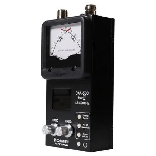 Измерительный инструмент COMET CAA-500 Mark II 1.8-500 MHZ Graphic and Analog An
