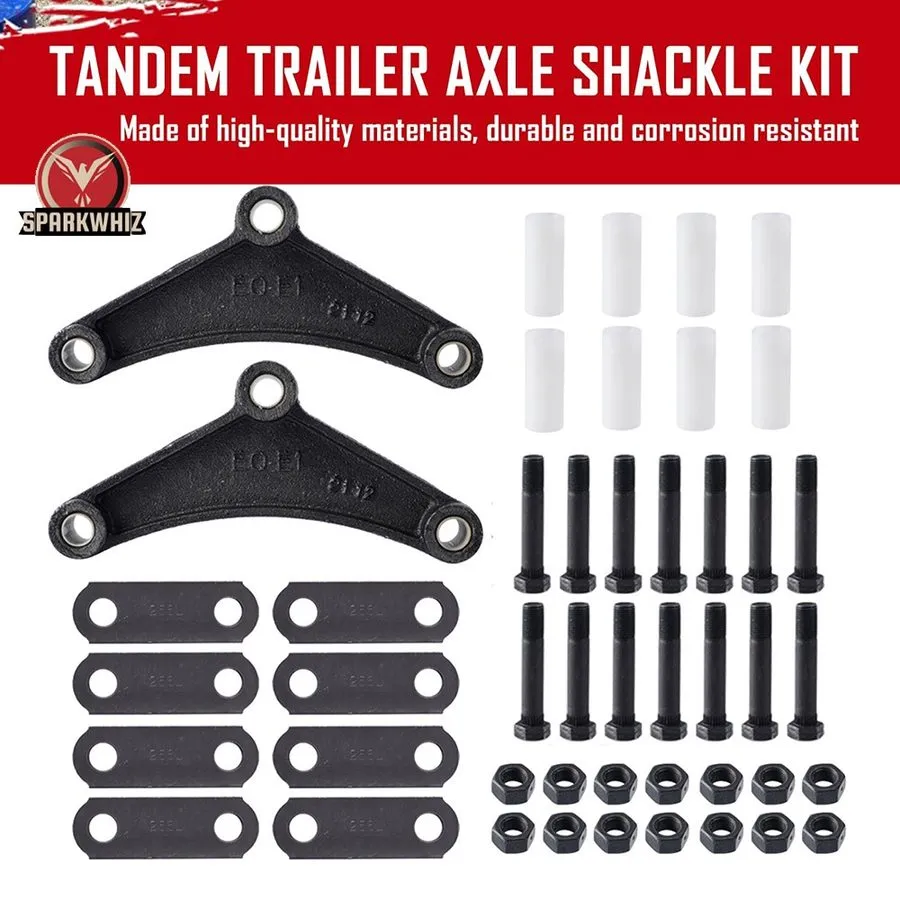 Складское оборудование Tandem Trailer Axle Shackle Kit для Double Eye Spring 350