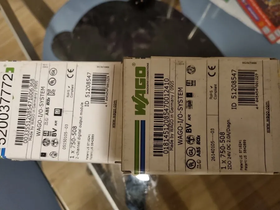 Модуль ввода-вывода Wago 750-508 Digital Output Module 24VDC 2.0A