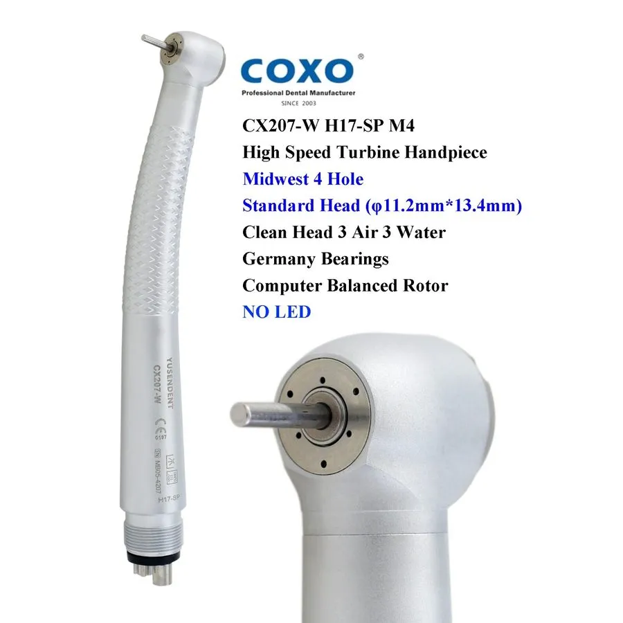Стоматологический наконечник COXO Dental Handpiece High Speed 4 Hole Midwest CX2