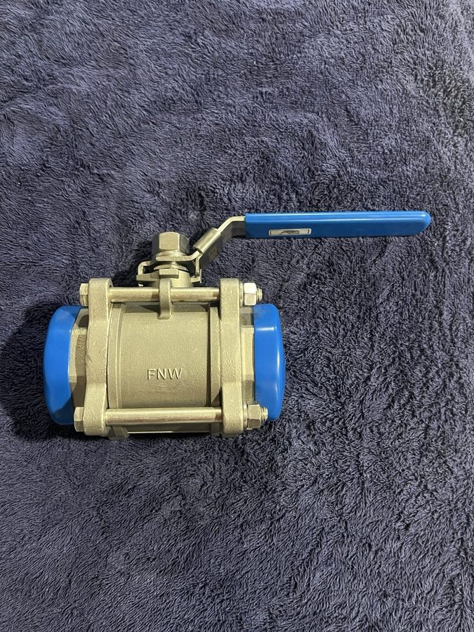 Клапан 2” FNW FIG310A Socket Weld Stainless Steel Locking Ball Valve CF8M 1000CW — фото лота 2