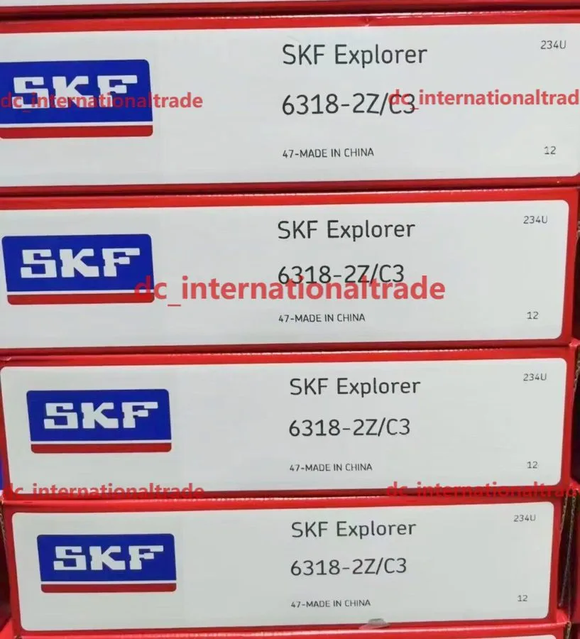 Подшипник SKF 6318-2Z/C3 Single row deep groove ball bearing