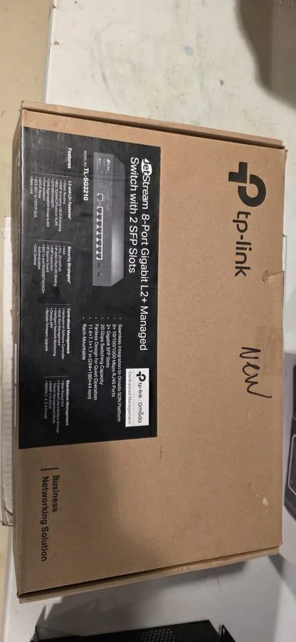 Коммутатор TP-LINK TL-SG3210 Gigabit 8-Port Managed Switch Damage Box