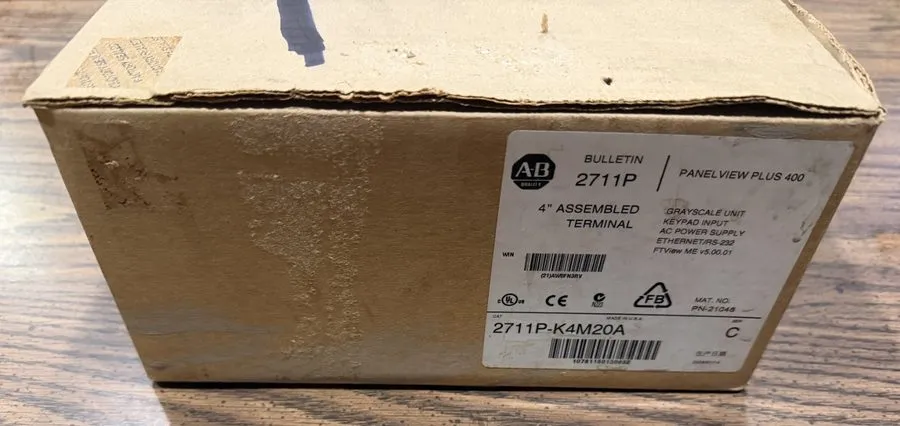 Панель оператора Allen-Bradley 2711P-K4M20A SER C PANELVIEW PLUS 400 Graphic Ter — фото лота 1