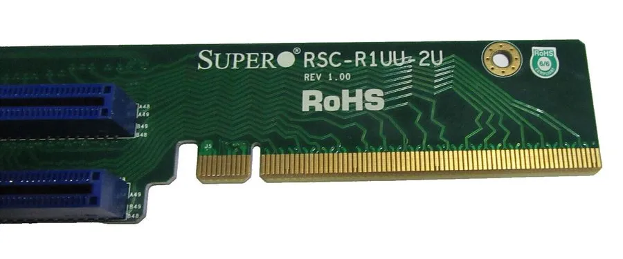 Райзер-плата Supermicro RSC-R1UU-2U Riser Card (T5)