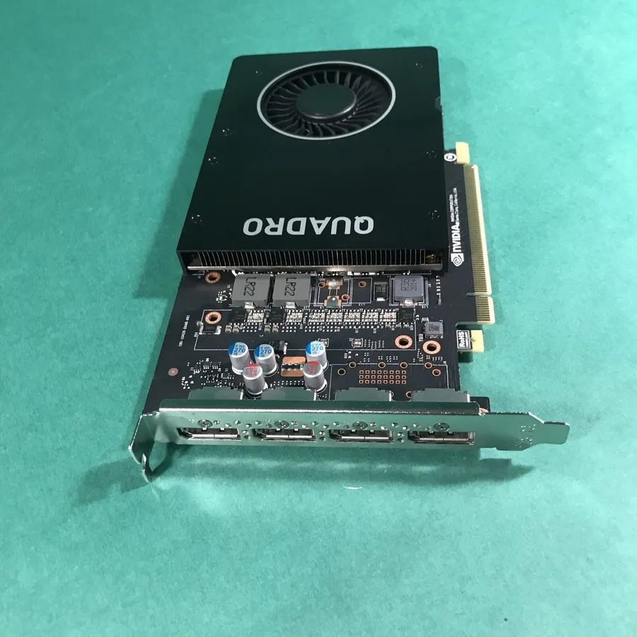 GPU-ускоритель NVIDIA Quadro P2200 Graphic Card 4X Display port L65626-001 L5849