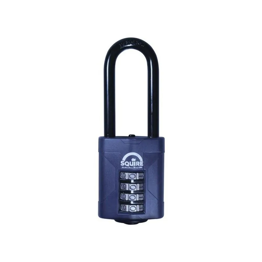Такелажная скоба Squire Combination Padlock 4-Wheel 50mm Extra Long Shackle 63.5 — фото лота 1