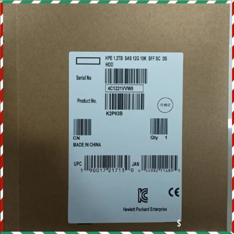 Жёсткий диск HP 840459-001 802274-001 1.2TB 6G 10K 2.5"E7X49A 3PAR SFF SAS Hard 