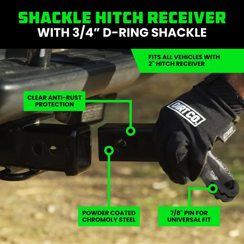 Коммутатор Rhino USA Shackle Hitch Receiver (Fits 2" Receivers) Best 5-Star Rate