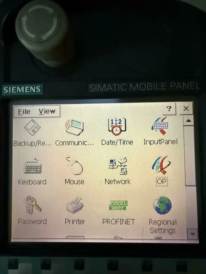 Панель оператора +Siemens SIMATIC Mobile Panel 177 PN HMI Operator Panel; 6AV664