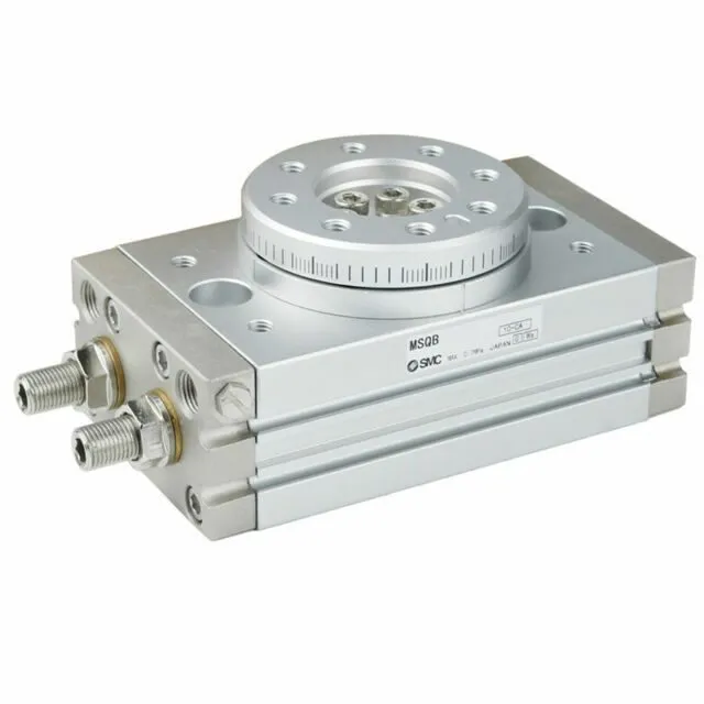 Поворотный стол SMC MSQB10A Pneumatic Rotary Table Cylinder Pinion Style