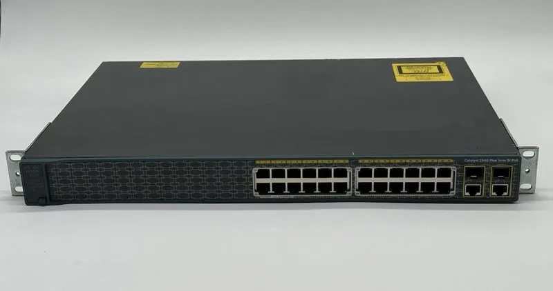 Коммутатор Cisco Catalyst 2960-Plus 24-Port PoE Switch WS-C2960+ -S Sold As Is