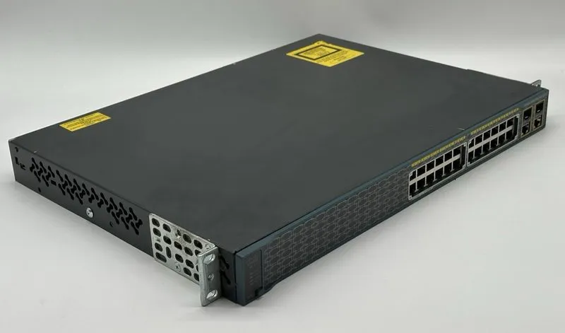 Коммутатор Cisco Catalyst 2960-Plus 24-Port PoE Switch WS-C2960+ -S Sold As Is — фото лота 3