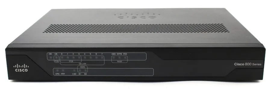Маршрутизатор CISCO C891F-K9 891F Gigabit Integrated Service Router 8-Port