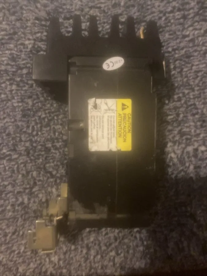 Автоматический выключатель Square D FC34050 50 Amp 3 Pole 480V I-Line Circuit Br — фото лота 2
