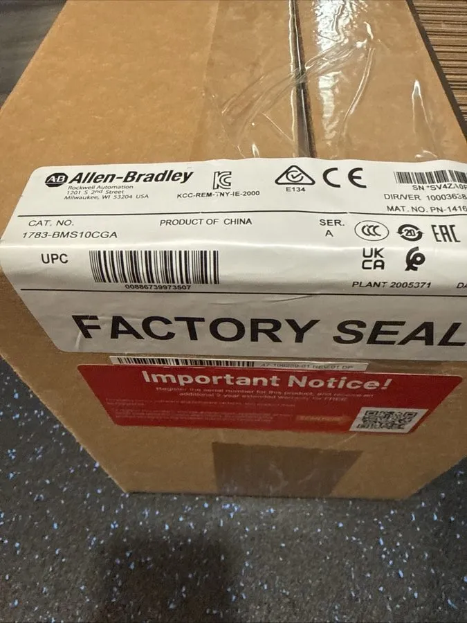 Коммутатор Allen Bradley 1783-BMS10CGA Stratix5700 Ethernet Managed Switch SerA