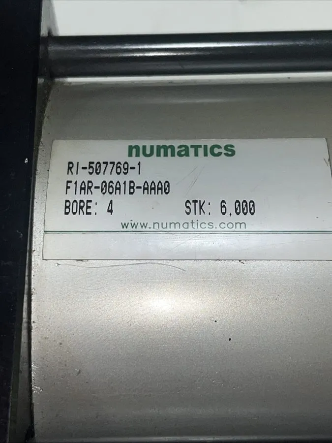 Пневмоцилиндр NUMATICS RI-507769-1 Compact Pneumatic Cylinder, 4" Bore 6" Stroke — фото лота 1