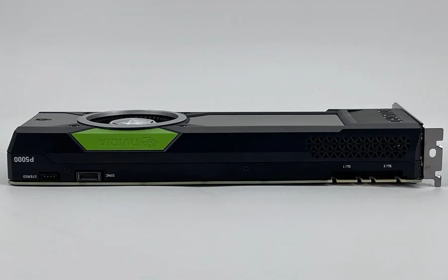 NVIDIA Quadro P5000 16GB GDDR5X 4x DisplayPort DVI-D PCIe 4K