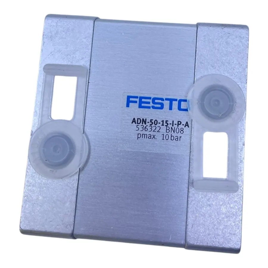 Пневмоцилиндр Festo ADN-50-15-I-P-A Compact Cylinder 10 Bar — фото лота 1