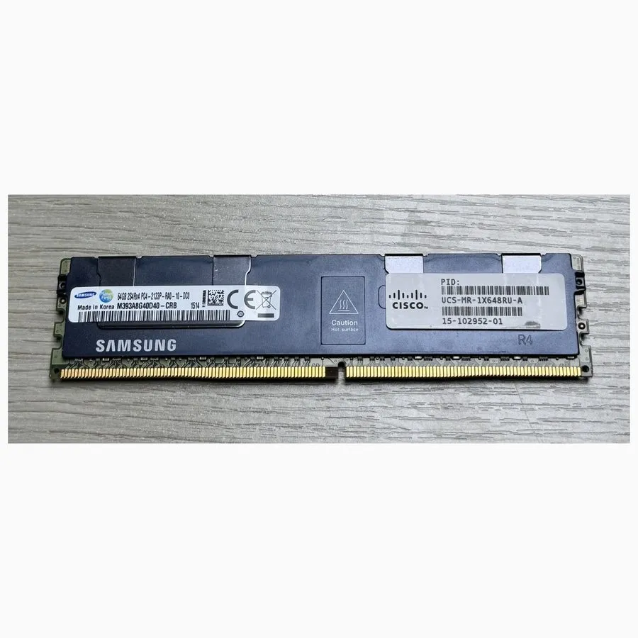 Модуль памяти 64GB Samsung 2S2Rx4 DDR4 2133 RDIMM M393A8G40D40-CRB Cisco UCS-MR- — фото лота 1