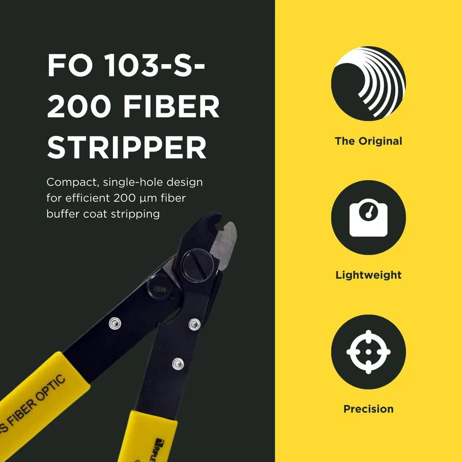Стриппер Miller FO 103-S-200 Series Single Hole Fiber Optic Stripper — фото лота 1
