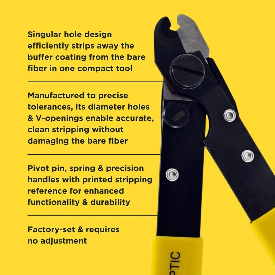 Стриппер Miller FO 103-S-200 Series Single Hole Fiber Optic Stripper — фото лота 2