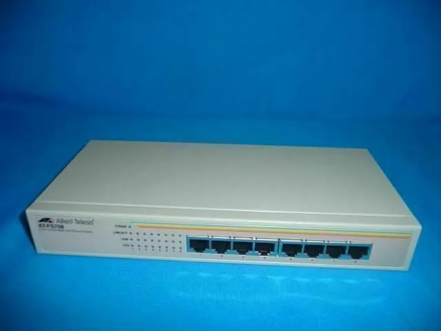 Коммутатор Allied Telesis AT-FS708 PoE 8 Port 10/100Mbps + 1 SFP Switch WORKS