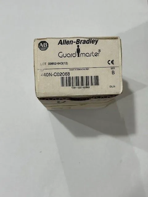 Реле безопасности ALLEN BRADLEY 440N-C02068 GUARDMASTER FERROCODE CONTROL UNIT