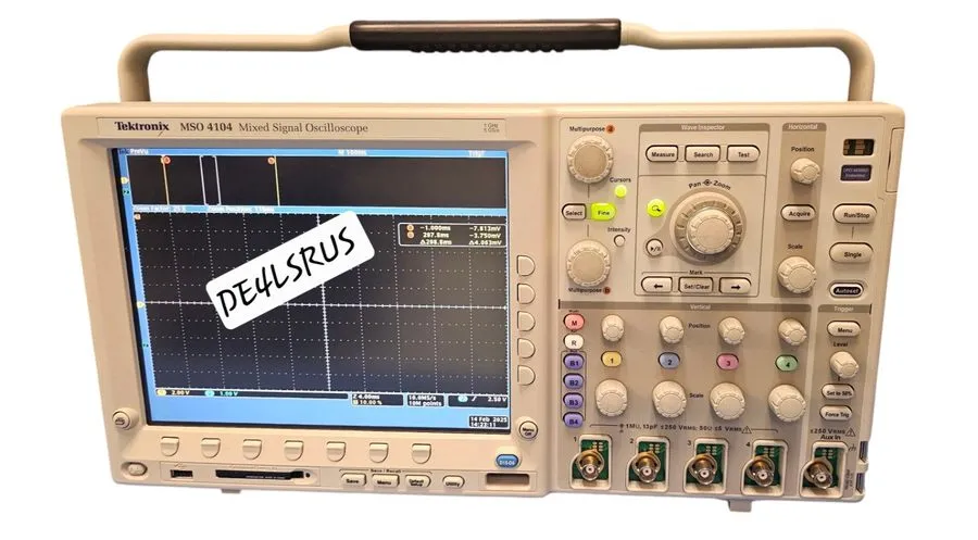 Осциллограф Tektronix MSO4104 1GHz 4 Channel 5GS/s Mixed Signal Oscilloscope
