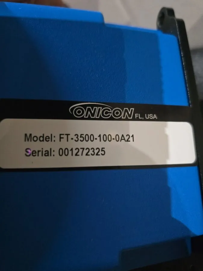 Датчик потока Onicon Ft-3500-100-0a21 Insertion Electromagnetic Flow Meter Sn# 0