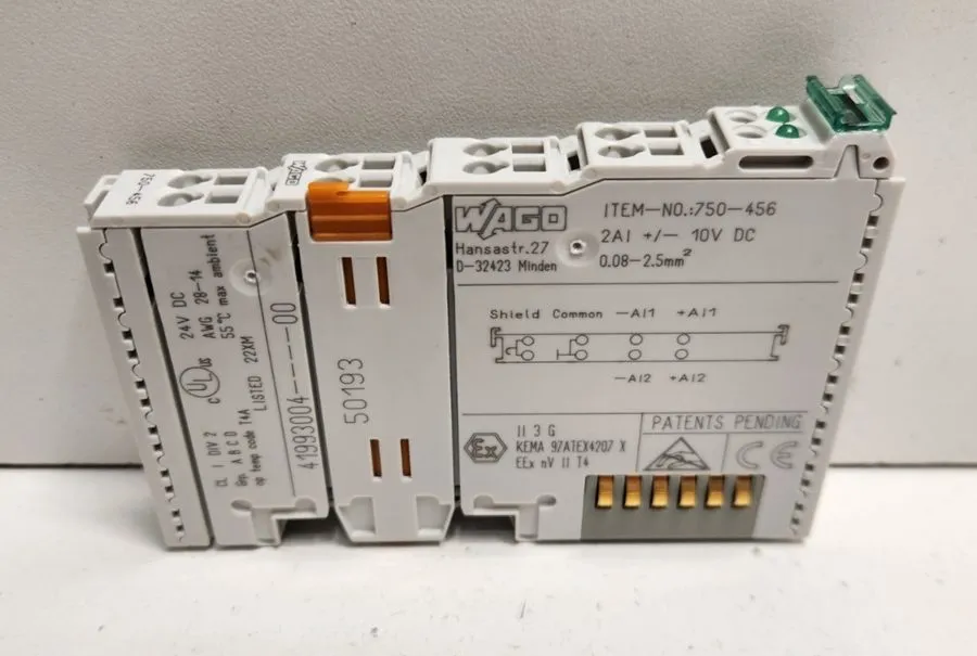 ПЛК WAGO 750-456 Analog Input PLC Module 750 456