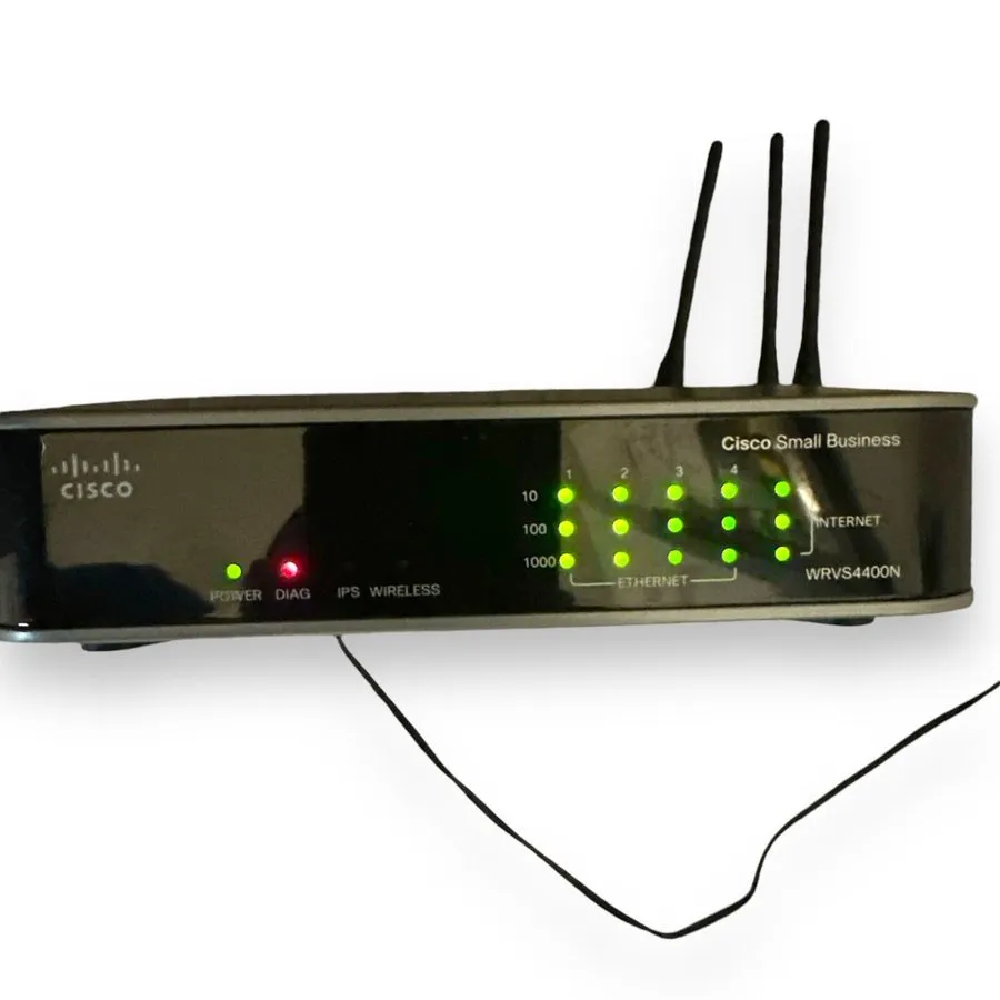 Маршрутизатор Cisco WRVS4400N 4-Port Gigabit Wireless N Router Business Series L