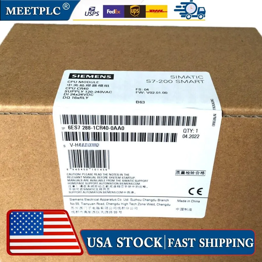 ПЛК Siemens SIMATIC S7-200 SMART CPU CR40 6ES7288-1CR40-0AA0