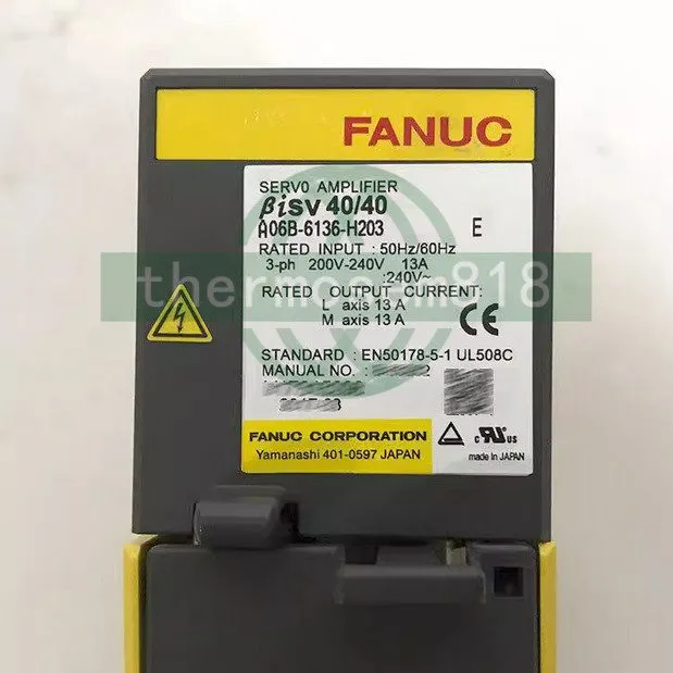Сервоусилитель Fanuc Servo Drive Amplifier A06B-6136-H203