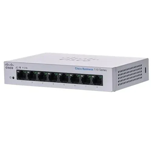 Коммутатор Cisco Systems CBS110-8T-D 8-Port Gigabit Switching Hub Metal Case