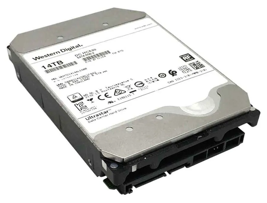 Жёсткий диск Very Low Hours Western Digital Ultrastar DC HC530 7200RPM SATA 14TB