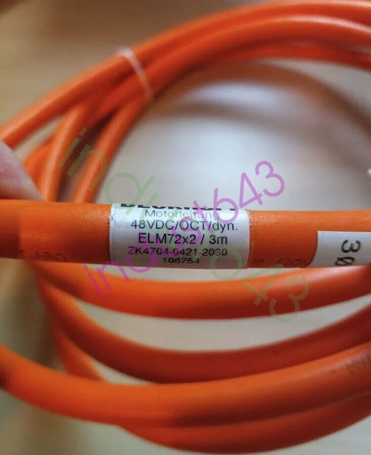 Серводвигатель BECKHOFF ZK4704-0421-2030 Servo Motor Cable