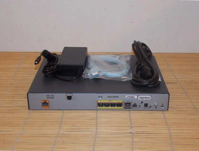 Маршрутизатор CISCO 887M-K9 CISCO887M ADSL2/2+ Annex M Router with 4 port 10/100