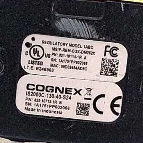 Камера машинного зрения Cognex IS2000C-130-40-S24 In-Sight 2000 Color Machine Vi — фото лота 3