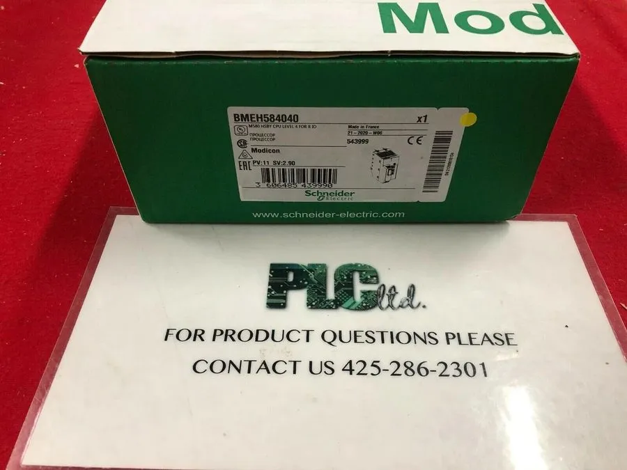 ПЛК Schneider Electric BMEH584040 Redundant Processor, Modicon M580, 16MB