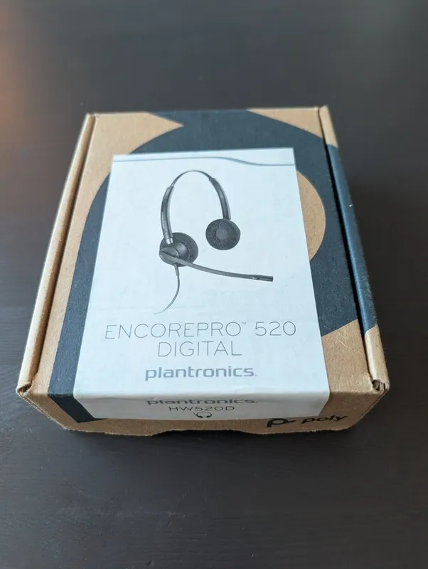 VoIP-шлюз Plantronics Encorepro HW520D Digital Headset Noise-Canceling Mic
