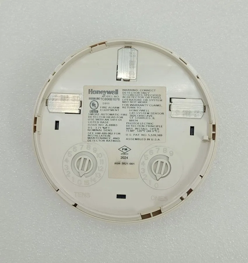 Оборудование пожарной сигнализации Honeywell Smoke Detector Addressable Photoele — фото лота 2