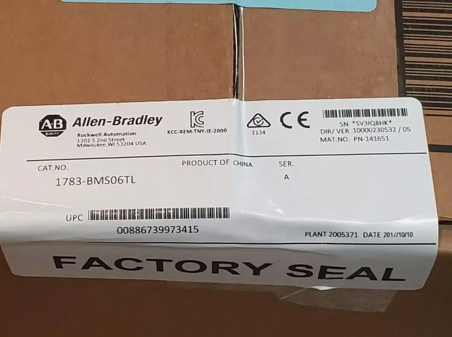 Коммутатор Allen Bradley 1783-BMS06TL Ser A Stratix 5700 Managed Switch 6 Port