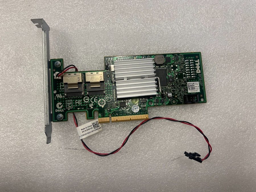 Контроллер PERC 47MCV H200 6Gb PCI-e SAS SATA 8-Port Raid Controller 047MCV