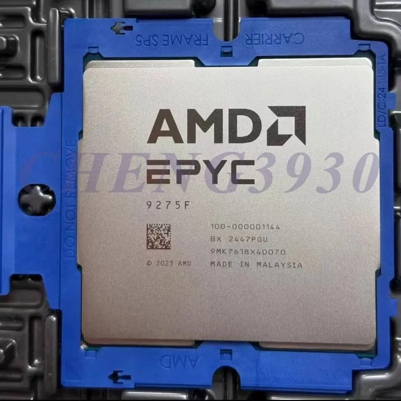 Сервер AMD EPYC 9275F 24-core 48-thread 4.1-4.5GHZ 320W 256MB server CPU process